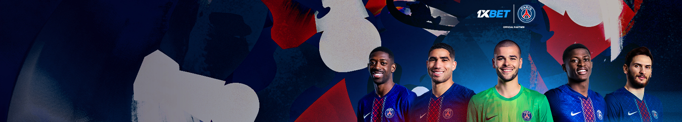 1xBet is an official partner of PSG