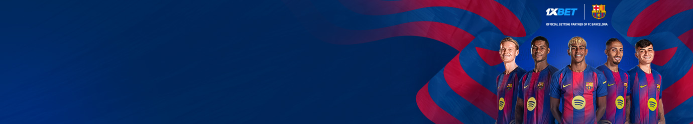 1XBET - GLOBAL PARTNER OF FC BARCELONA